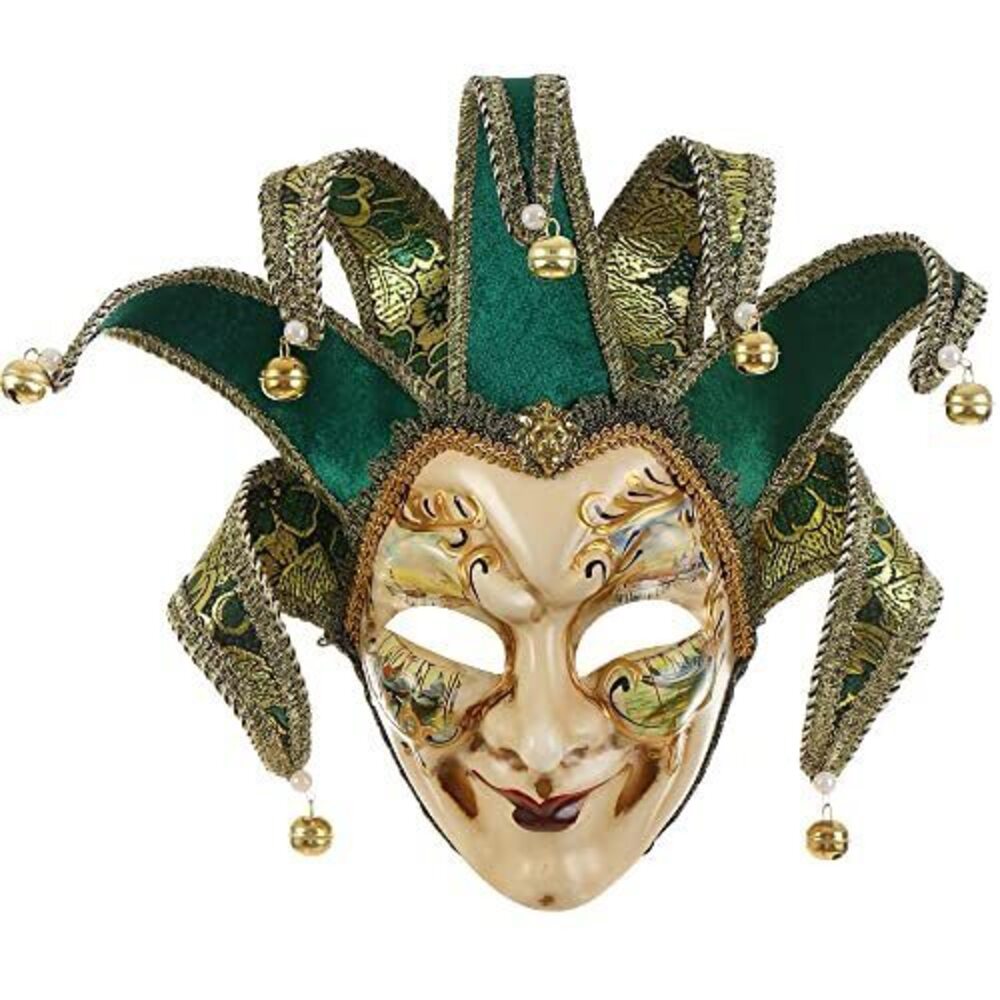 2454 Masquerade Venetian Jester Mask Music Carnival Wall Decorative Art